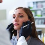 Clinic cosmetic choose board facial