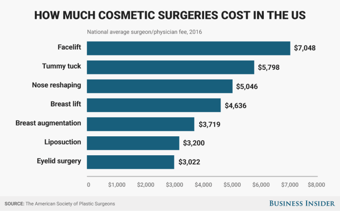 Popular Cosmetic Surgery Procedures
